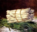 Un manojo de espárragos Impresionismo Edouard Manet bodegones